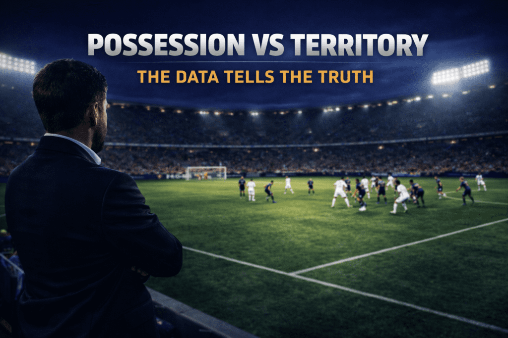 Field Tilt analytics context comparing territorial dominance with possession statistics.