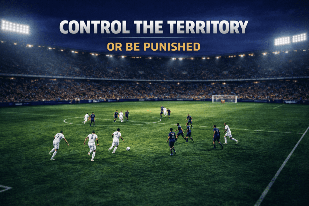 Field Tilt conclusion visual showing territorial control without penetration.